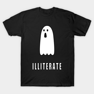 Ghost (ILLITERATE) T-Shirt